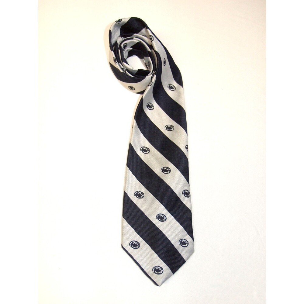 Penn State Men's Repp Tie Silk Stadium Classics Vintage NCAA Nittany Lions Tie